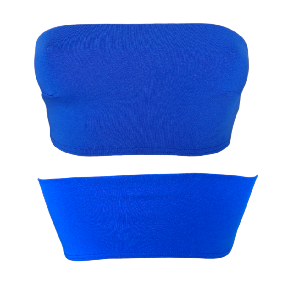Bandeau fille sans armatures en coton JADEA COLORS