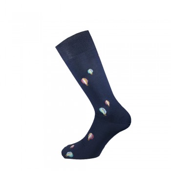 Chaussettes courtes homme PUNTO Baloon en fil d'Écosse