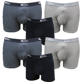 (6pcs) COTONELLA men's stretch cotton boxers