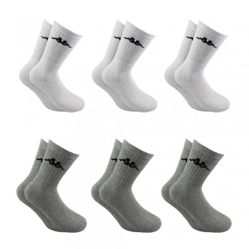 (6 paires) Chaussettes courtes en éponge KAPPA