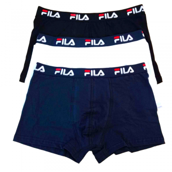 Boxers homme FILA en coton stretch (3pcs)