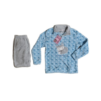 IRGE bear fleece pajamas for girls