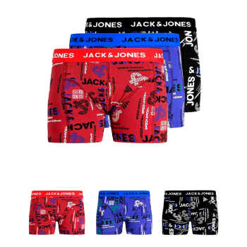 Men's Boxer with Elastic Waist and Distinctive JACK & JONES Logo