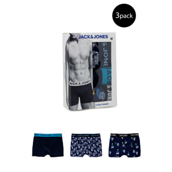 Men's elasticated boxers with JACK & JONES Logo (3pcs)